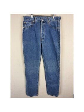 Vintage Levi's 501 XX Original Fit Jeans Mens 34x38 Blue Denim Button Fly Canada